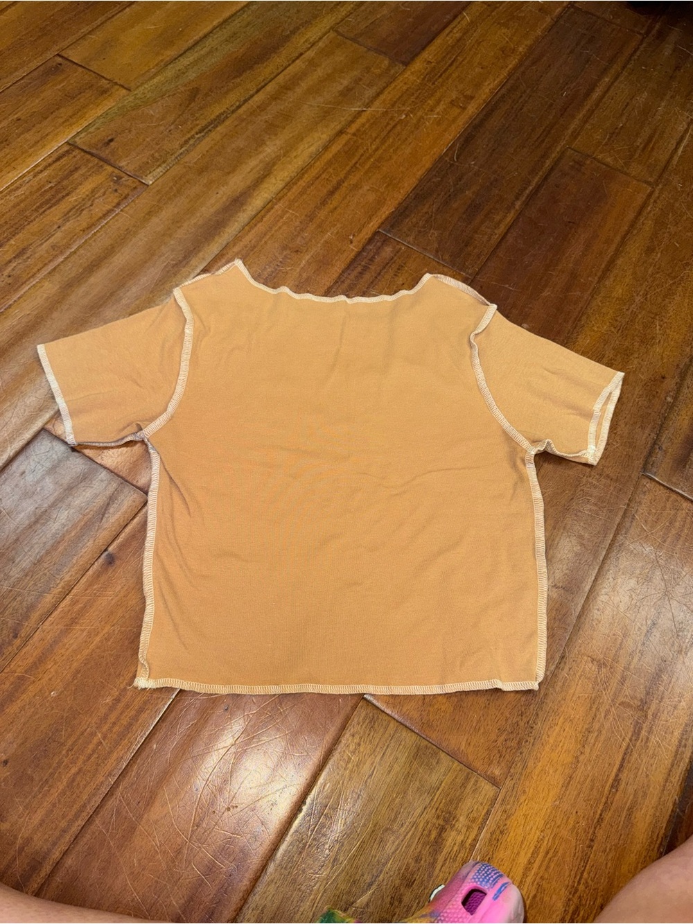 Vintage Ford Bronco Classic Graphic Tee Y2K Orange Brown Western S - Picture 3 of 4